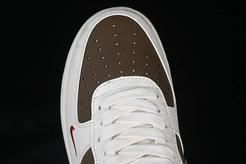 All categories Nk Air Force 1 Air Force series Nk Air Force 1 Low Air Force low-top Nike Air Force 1'07 Low Year of the Horse limited edition White and green Chinese style Air Force 1 low-top casual sneakers DW8806-008